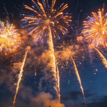 Small Aerial Fireworks